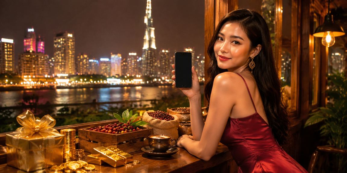 Không gian sang trọng với ánh đèn và bàn chơi VIP tại Hồ Chí Minh